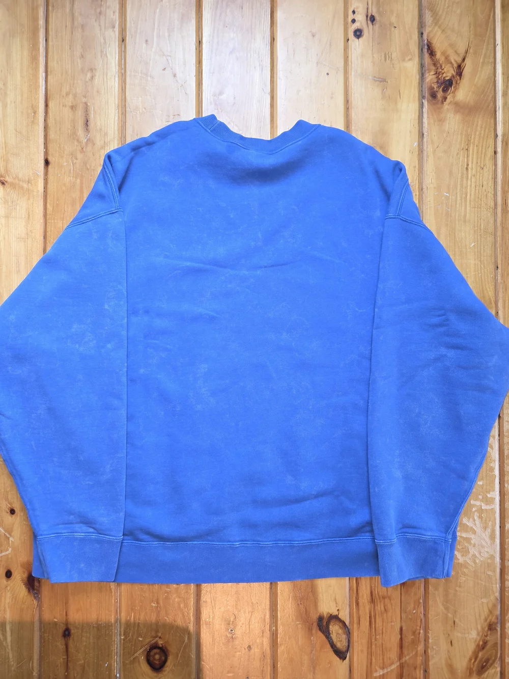 Nike x Stussy Blue Crewneck Sweatshirt Size XXL